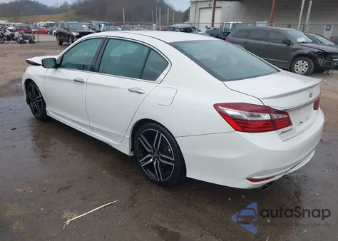 2017 Honda Accord Sport из США, поврежденный, VIN 1HGCR2F54HA061490